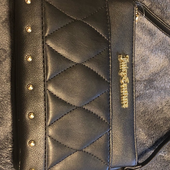 Juicy Couture Black Quilted Crossbody Bag - Picture 2 of 8